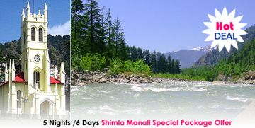Pleasurable 6 Days New Delhi to Manali Tour Package