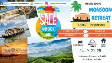 Beautiful 5 Days 4 Nights Kochi, Munnar and Alleppey Historical Places Trip Package