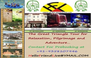 Memorable 7 Days 6 Nights Rishikesh Vacation Package