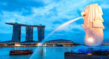Magical 4 Days New Delhi to Singapore Family Trip Package