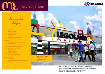 2 Days 1 Night Kuala Lumpur to Legoland Friends Vacation Package