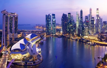Beautiful 6 Days New Delhi to Singapore Tour Package