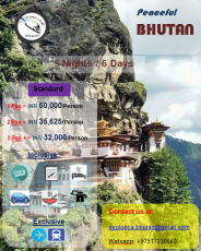 Magical Paro Tour Package for 6 Days