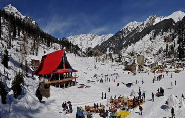 Amazing Manali - Kullu - Solang - Manikaran Tour Package for 3 Days