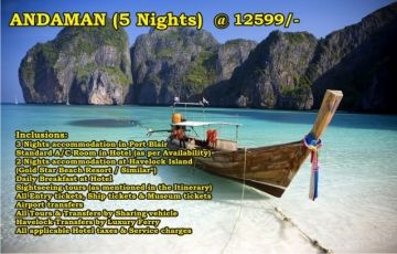 Pleasurable 6 Days 5 Nights Port Blair Tour Package