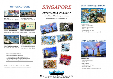 Affordable Holidays Singapore