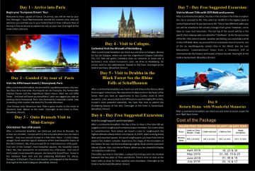 Pleasurable 8 Days Chennai to Paris Vacation Package