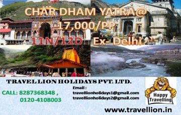 Heart-warming 12 Days 11 Nights Kedarnath, Yamunotri with Gangotri Holiday Package