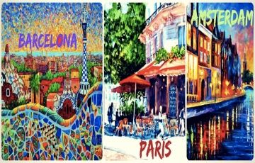 Amazing 9 Days 8 Nights Barcelona, Paris with Amsterdam Trip Package