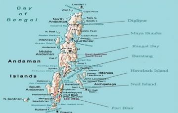 Magical 4 Days 3 Nights Port Blair, Coral Island and Ross Island Vacation Package