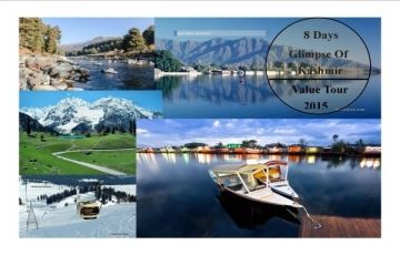 Pleasurable 8 Days 7 Nights Gulmarg, Pahalgam and Sonmarg Holiday Package