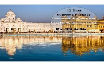 Experience 12 Days 11 Nights Manali, Dharamshala, Dalhousie and Amritsar Vacation Package