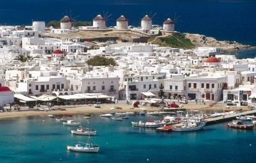 Heart-warming 7 Days 6 Nights Athens and Mykonos Trip Package