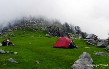 Triund Tour Package for 2 Days 1 Night from Mcleodganz