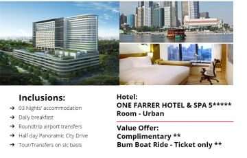 Experience Singapore Tour Package for 4 Days 3 Nights