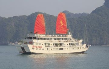 Beautiful 2 Days 1 Night Halong Bay and Syrena Cruise Holiday Package