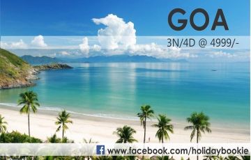 Goa 3N/4D Starting At 7999/- Per Person