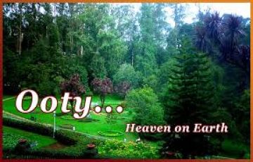 Beautiful Ooty Shopping Tour Package for 4 Days 3 Nights from Coimbatore