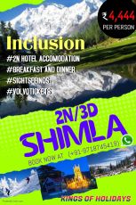 3 Days 2 Nights New Delhi to Kufri Holiday Package