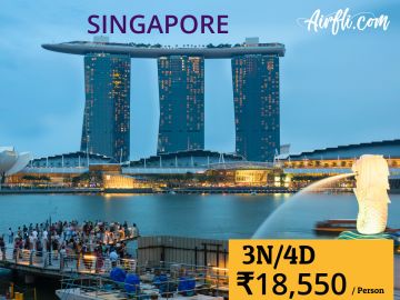 Amazing 4 Days Singapore City Tour, Sinagpore Merlio, Singapore China Town with Singapore Little India Family Vacation Package