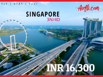 Heart-warming 4 Days Singapore to Simgpaore Raffles Plavce Family Tour Package