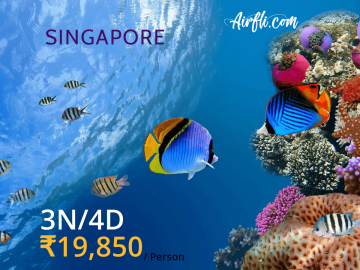 Best 4 Days Singapore Trip Package by AIRFLICOM