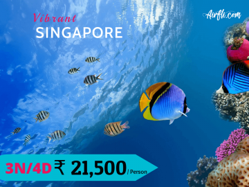 Beautiful 3 Nights 4 Days Singapore Tour Package