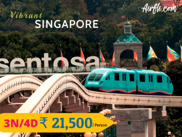 Beautiful 3 Nights 4 Days Singapore Tour Package