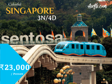Ecstatic 4 Days Singapore Trip Package by AIRFLICOM