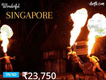 Family Getaway 3 Nights 4 Days Singapore Trip Package by AIRFLICOM