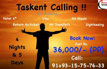 Amazing 5 Days Delhi to Tashkent Romantic Holiday Package