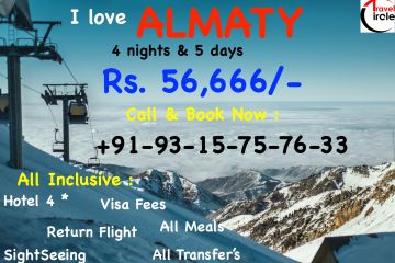 Pleasurable 5 Days Delhi to Almaty River Trip Package