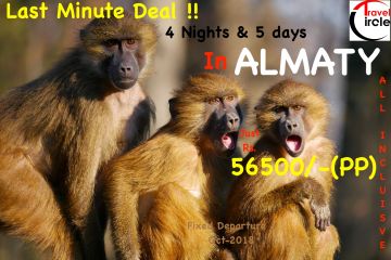 Heart-warming 5 Days Delhi to Almaty Vacation Package