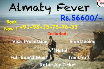 Pleasurable 5 Days Almaty Honeymoon Holiday Package