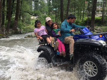 ATV QUAD BIKING RIDE IN SOLANG VALLEY MANALI