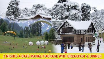 5 Days 4 Nights Shimla, Manali, Kufri and Kullu Hill Holiday Package