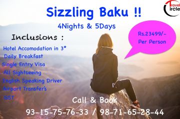 Experience 5 Days Baku Nature Holiday Package