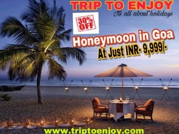 Beautiful Goa Honeymoon Tour Package for 5 Days 4 Nights from Delhi