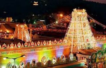 Beautiful Tirupati Temple Tour Package for 3 Days 2 Nights
