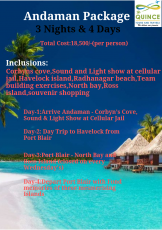 Family Getaway Andaman And Nicobar Islands Family Tour Package for 4 Days