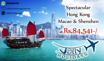 6 Days 5 Night 5 Night Hong Kong 2 Night - Shenzhen 1 Night - Macau 2 Night Romantic Trip Package