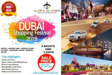 Experience 5 Days DUBAI Desert Holiday Package