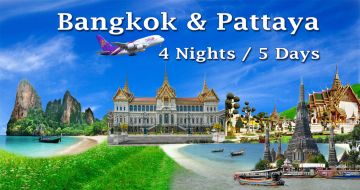 Bangkok and PATTAYA Tour Package for 5 Days