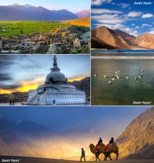 7 Days 6 Nights Nubra Valley Family Trip Package