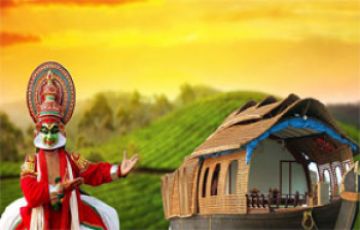 4 Days Munnar, Thekkady and Alleppey Romantic Holiday Package