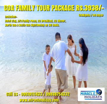 4 Days 3 Nights Mumbai to Goa Culture and Heritage Trip Package