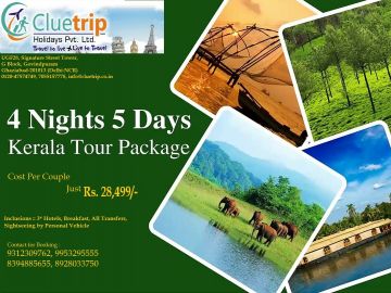 Best 5 Days Munnar, Thekkady and Alleppey Trip Package