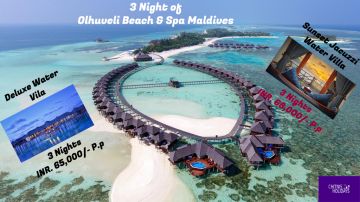Pleasurable 4 Days 3 Nights Hulhumal Romance Vacation Package