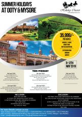 5 Days Bangalore, Mysore with Ooty Friends Vacation Package