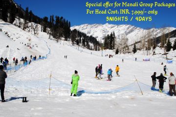 Best 4 Days Manali Family Vacation Package